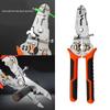 Electrical Crimping Plier Cable Cutter Stripper Crimper With Wire Stripping, Cutting, Crimping Electrician Pliers