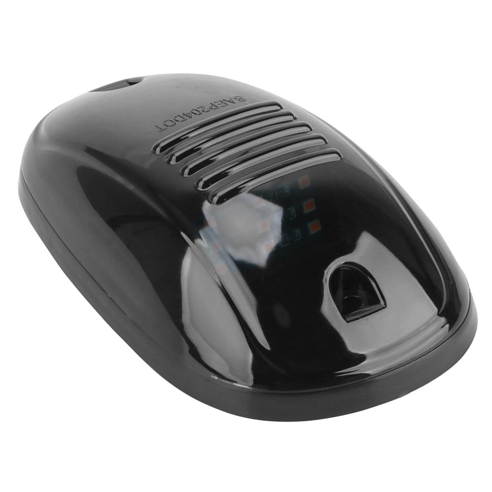 9LED Black Smoked Lens Lamps For Truck SUV DC 12V/24V Car Light Roof Lamps Doom Lights 5pcs Car Cab Roof Marker Lights