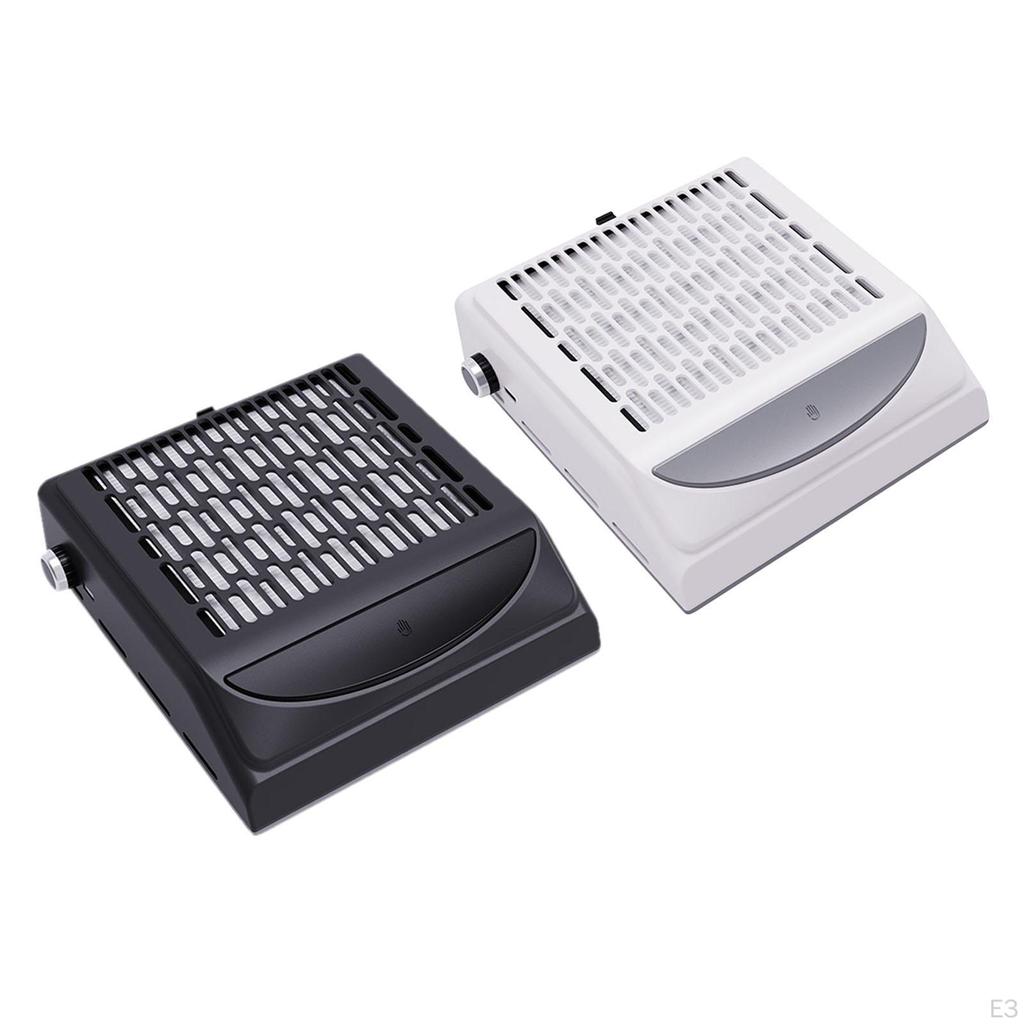 Вакуумный пылесборник для ногтей с хорошим рассеиванием тепла, белый цвет