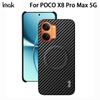 Чехол для телефона POCO X8 Pro Max 5G, серия IMAK Ruiyi, магнитный чехол из углеродного волокна