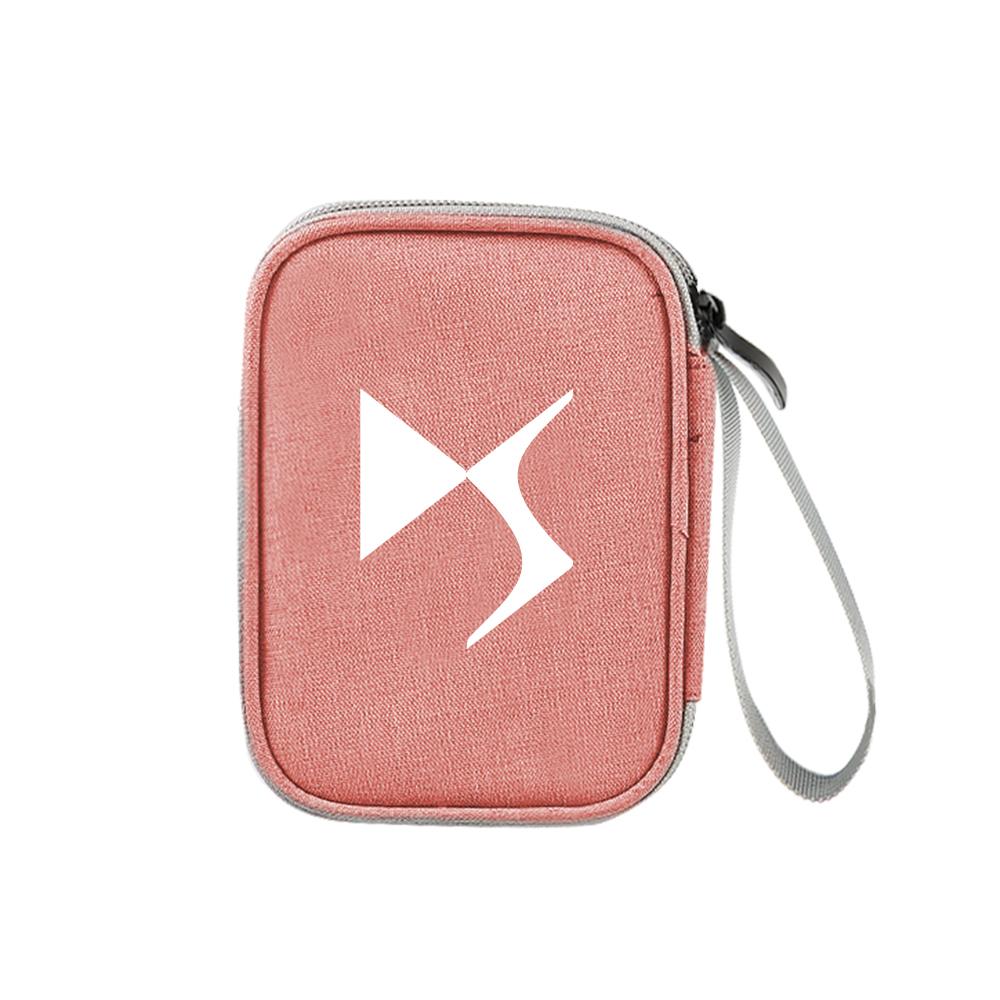 Multi-Function Car Travel Cable Bag Digital Product Storage Bag For Citroen C4 Picasso Xsara C5 Aircross Cactus C1 C2 C3 C6 C8