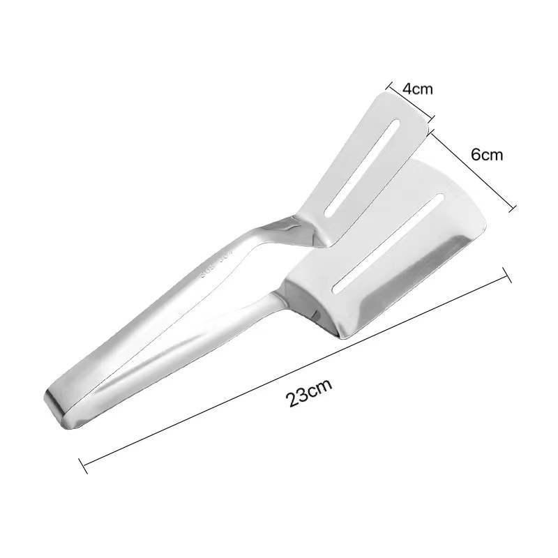 Multifunctional Stainless Steel Kitchen Shovel: Flip Pancakes, Fish, Steak, Pizza