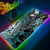 Zenless Zone Zero Коврик для мыши Игровой RGB-коврик с подсветкой Животное Клавиатура Девушка-геймер XXL Коврик для ноутбука Настольные коврики Deskpad