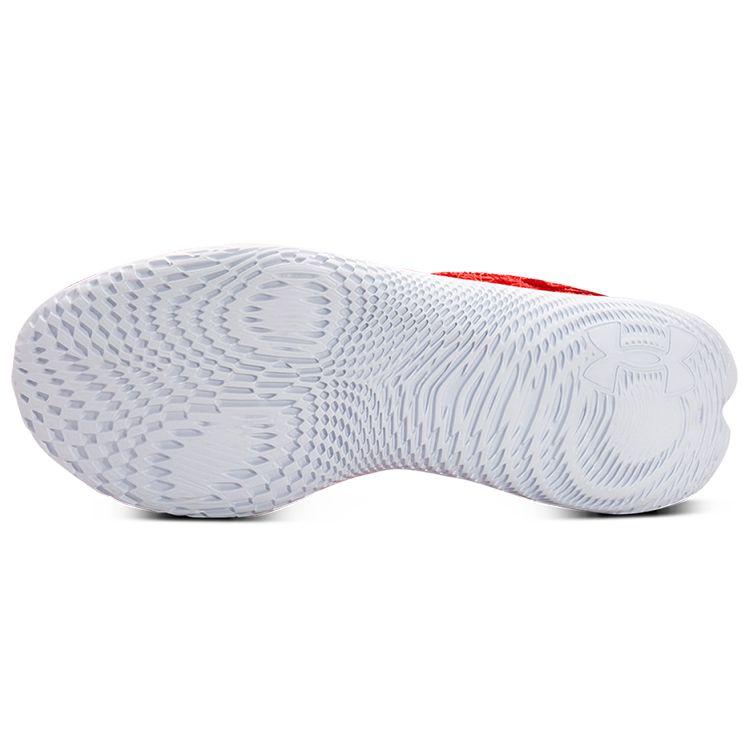 Under Armour Flow Velociti Wind Модная Ткань Амортизация Прочные Дышащие Низкие Кроссовки Мужские кроссовки Venom-Red 3025204-600
