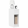 VidaXL Bedside Tables with Drawer 2 Pcs White 20x36x60 Cm, Side Table, Bedside Cabinet, Side Table for the 858696