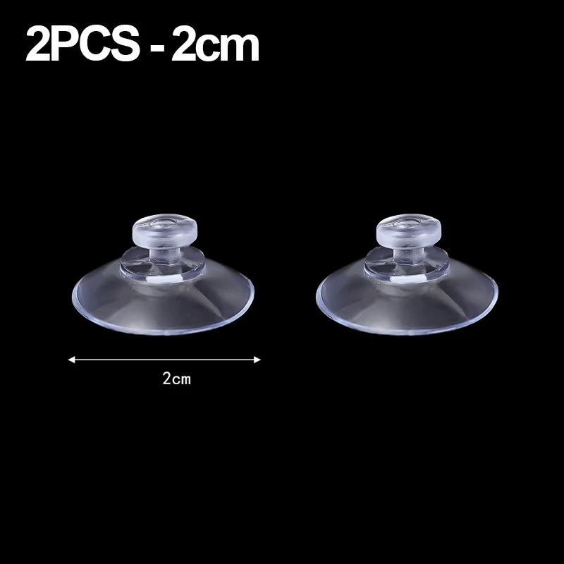 Mushroom Head Clear Suction Cups PVC Adhesive Sucker Holders Hanging Hooks Home Organizer Suction Pads Window Glass Table Decor