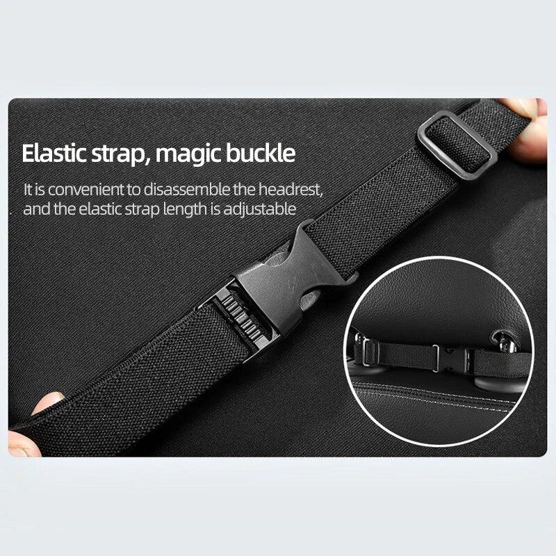 Car Soft  Lumbar Support Headrest Neck Pillow Support Universal Neck Pillows Cushion Car Memory Foam Lumbar Pillow Back