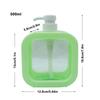 300/500 мл бутылки с дозатором мыла многоразового использования для шампуня, геля для душа, контейнер для лосьона, бутылки с жидким мылом для кухни/ванной комнаты