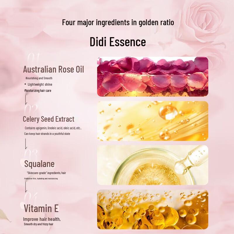 Bawang Rose Scented Hair Nourishing Oil