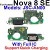 USB Charger Dock Board For Huawei Nova Lite 3 Plus 7 8 Pro 7i 8SE 4G 5G Usb Charging Port Board Connector Flex Cable Parts