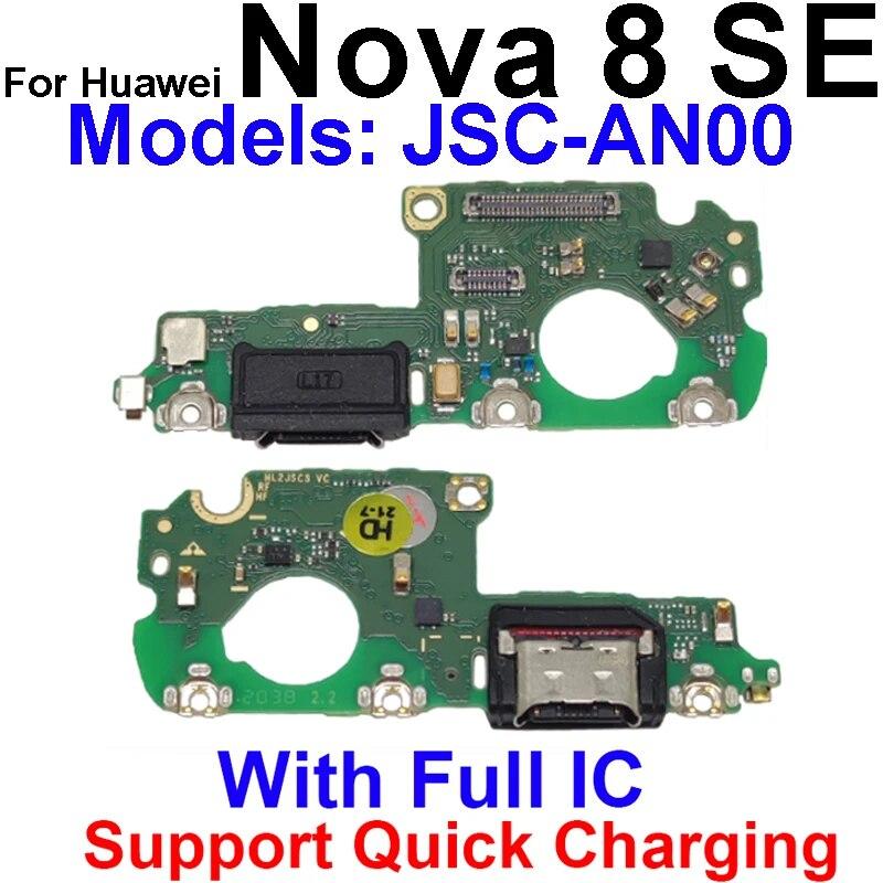 USB Charger Dock Board For Huawei Nova Lite 3 Plus 7 8 Pro 7i 8SE 4G 5G Usb Charging Port Board Connector Flex Cable Parts