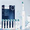 New Electric Toothbrush Rotary Rechargeable Electric Toothbrush for Adults Rotating Electric Toothbrushes with 8 Soft Brush Heads