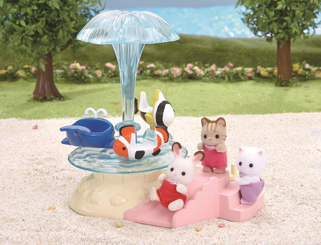 Семейная поездка Sylvanian Families [Карусель на берегу моря] Co-59