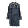 Mackintosh Made In the UK Trench Coat 36 Navy Men's Used