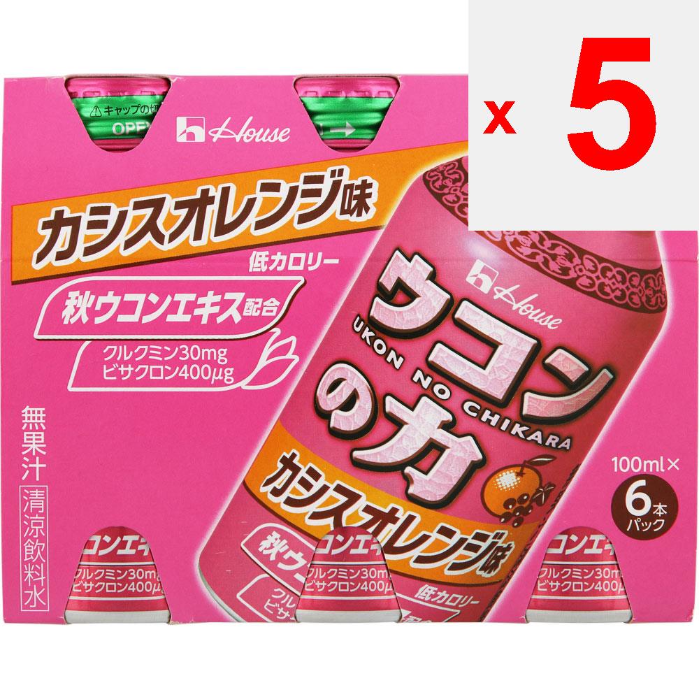 House Wellness Foods Turmeric Power со вкусом апельсина и черной смородины 100 мл x 6 Тоник для печени Куркума