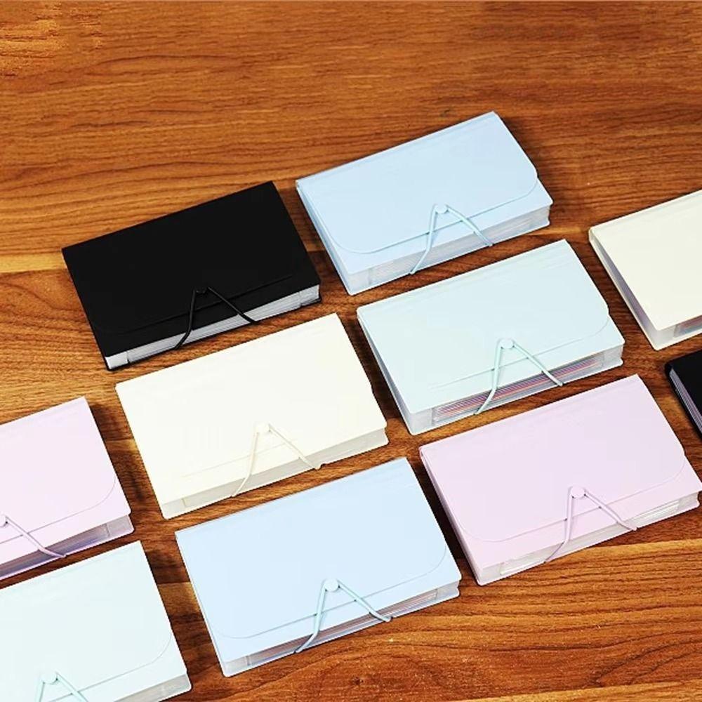 12-слойная папка-расширитель, однотонный портативный органайзер для документов, сумка-гармошка формата А6, счет