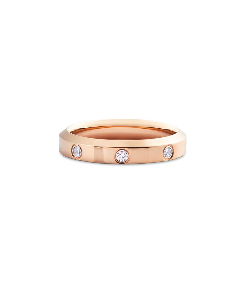 Кольцо Daniel Wellington Classic Lumine 4 мм с кубическим цирконием, многослойное, женское, модное