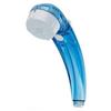 KAKUDAI Low Water Pressure Massage Stop Shower Clear Blue 356-720-CB