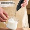 Mini Electric Milk Foamer Blender Wireless Coffee Whisk Mixer Handheld Egg Beater Cappuccino Frother Mixer Kitchen Whisk Tools
