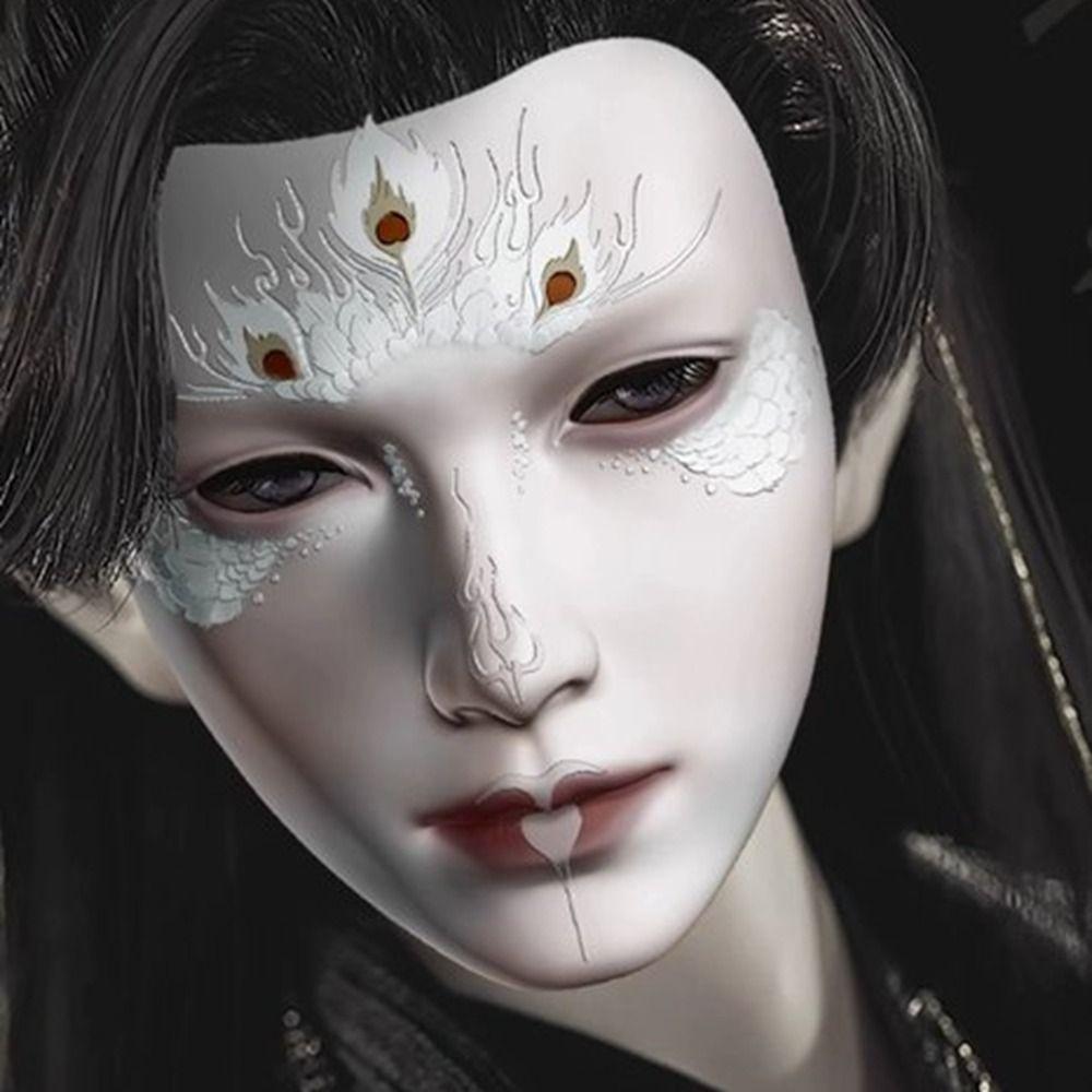 Masquerade Machinery Mask Party Supplies Anime Cosplay Pros Ancient Style Face Mask Women