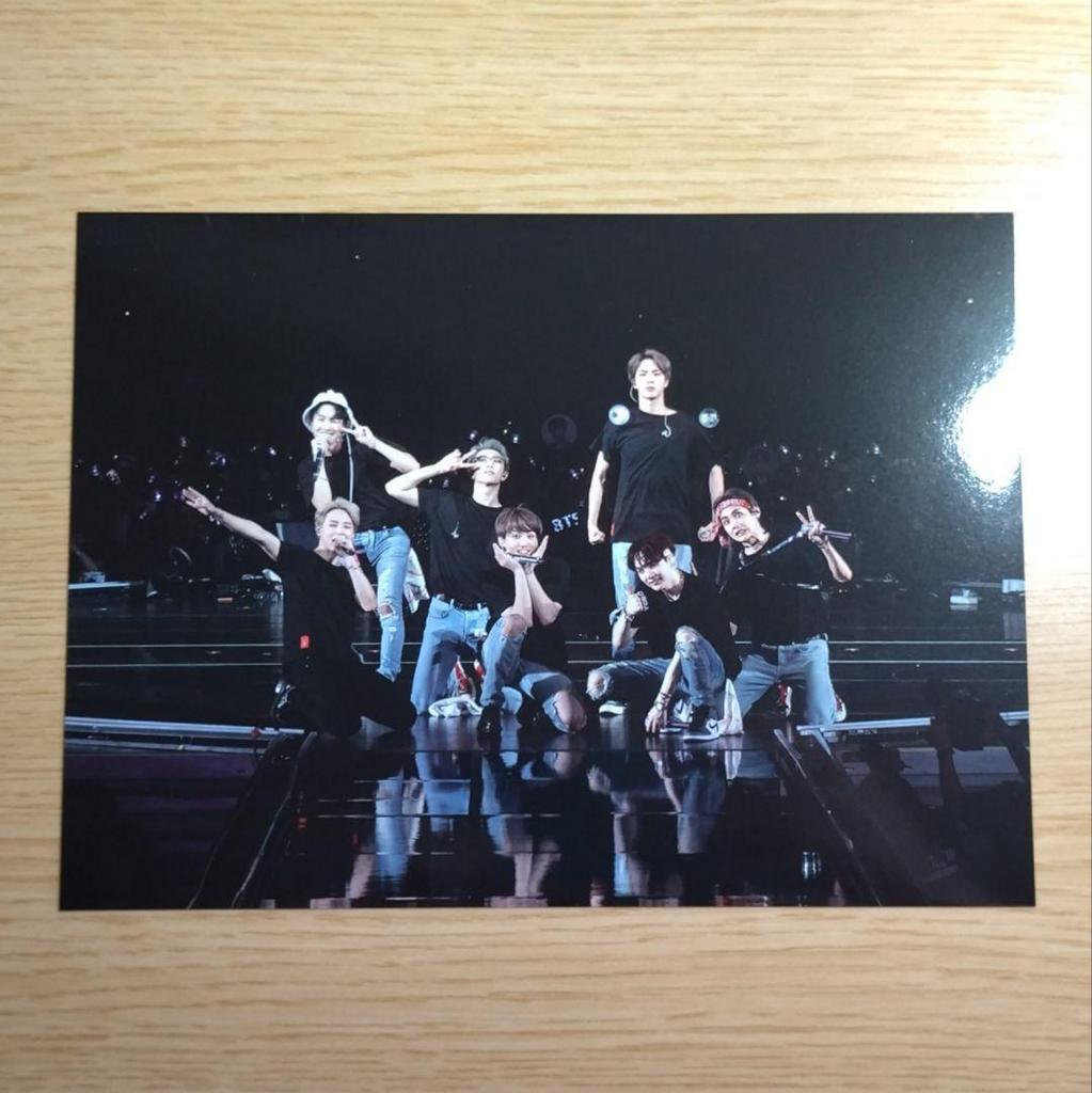 [USED] BTS LYS NEW YORK Blu-ray + V Photocard Set