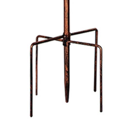 Металлическая ванна для птиц для улицы 30" отдельно стоящая кормушка для птиц с колышками для украшения сада и двора