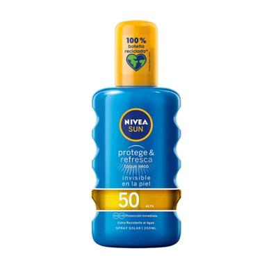 Nivea Солнцезащитный и освежающий спрей Spf50 200 мл