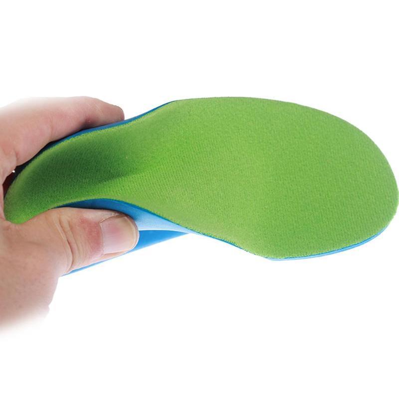Мягкая и удобная детская ортопедическая стелька для ног XO, массажная стелька для плоской стопы, мягкая спортивная стелька для обуви