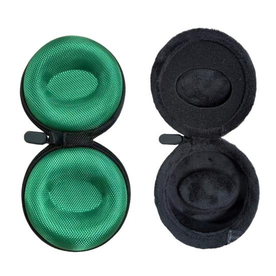 Одиночный дорожный футляр для часов Ударопрочный кейс для хранения часов Ткань Оксфорд Жесткий корпус Защита для часов Коробка против тряски для часов и умных часов 36-52 мм