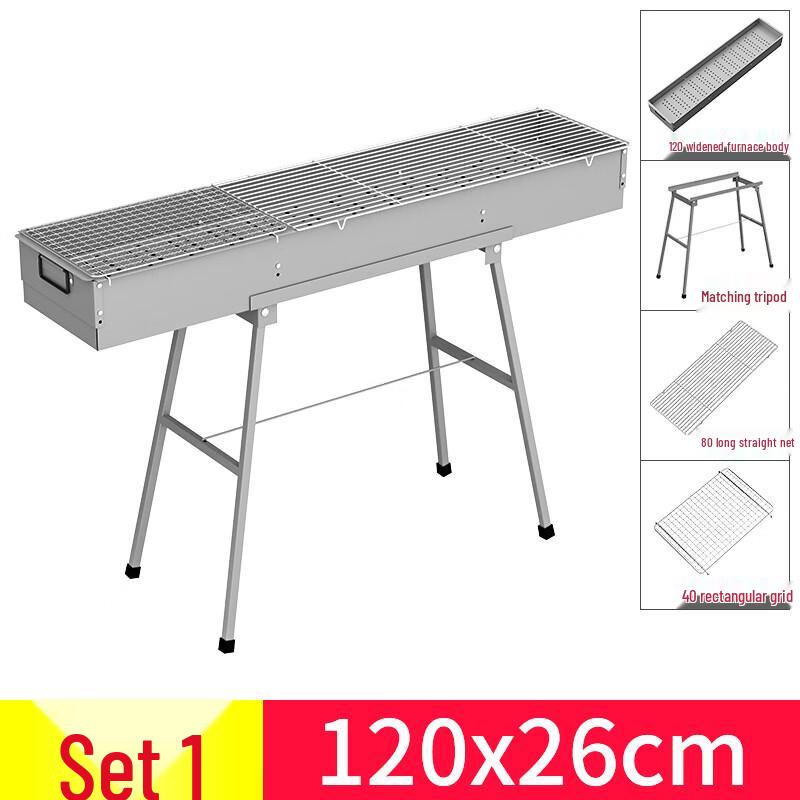 Zhi Shi Large Commercial Charcoal BBQ Grill