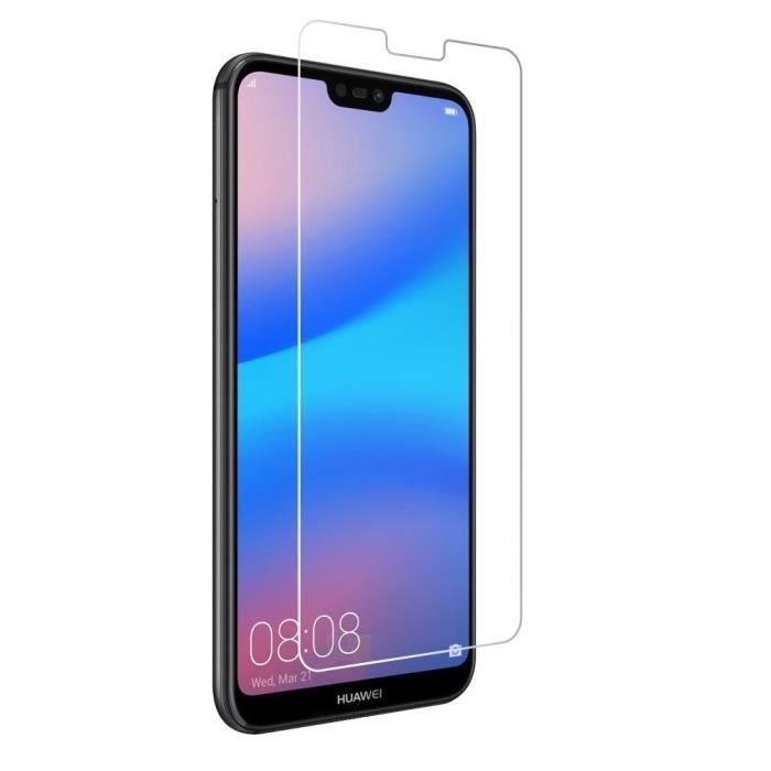 Verre Trempe Huawei P20 LITE - [Pack 3] Film Vitre Protection Ecran Ultra Resistant [Phonillico®]