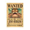1 Piece Anime Luffy Gear 5 Bounty Wanted Posters Nika Zoro Ace Shanks Straw Hat Pirates Home Decor Craft Paper