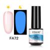 ROSALIND 80 Colors Pure Color Gel Nail Polish Nail Art Manicure Semi Permanent Gel UV Hybrid Varnishes Base Top Coat Enamels Nail Gel New