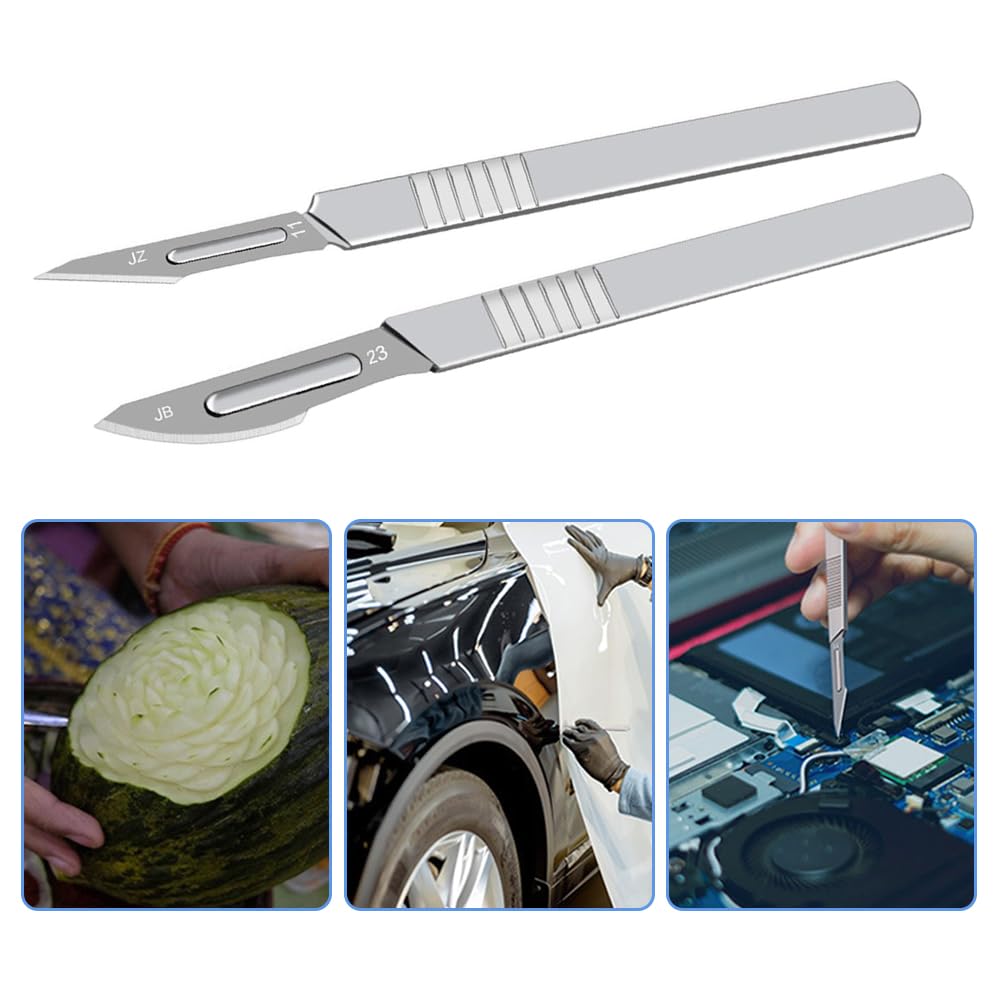 Промышленный скальпель для резки пластиковых моделей, художественные принадлежности 11 хирургическая рукоятка 10 11 23 хирургическая рукоятка 10 23 лезвие, инструмент, резьба, сделай сам, инструмент, (нет. + Нет.