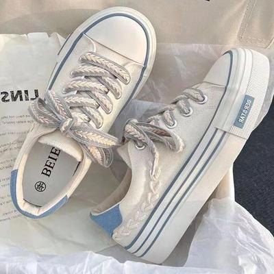 2024 Новинка Вулканизированные Кроссовки На Платформе Холщовые Кроссовки Для Скейтбординга Для Женщин Обувь Повседневная Плоская Мода Комфорт Дамы Zapatillas Mujer