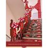 Wedding Stair Handrail Decoration Set: Balloons & Flowers for Bridal Room & Escalator