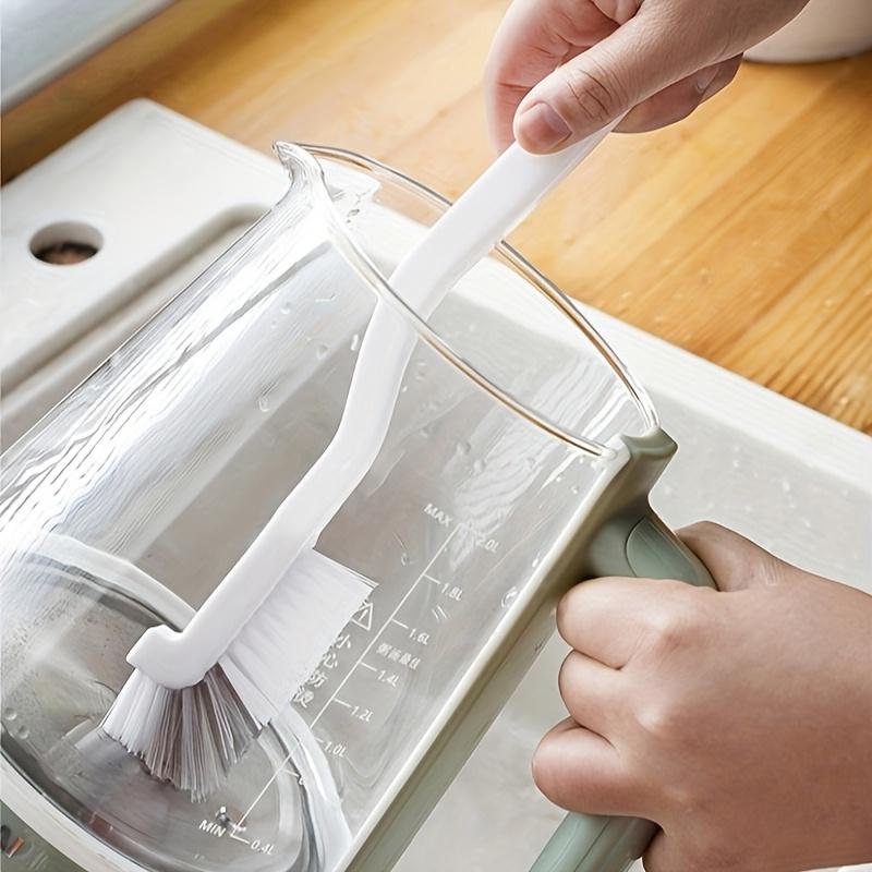 Набор щеток для чистки кухонной техники - Средней жесткости, Пластиковый материал, Длинная ручка, Для плитки в ванной и углов, 1/5 шт.