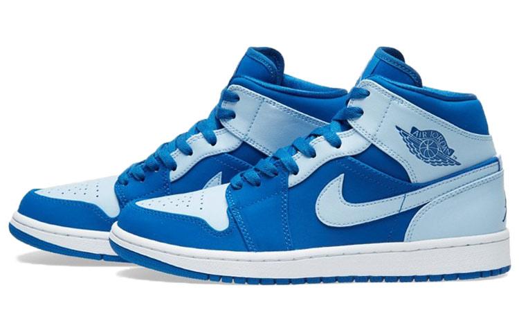 Jordan 1 Ретро Средний Командный Королевский Ледяной Синий 554724-400