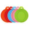 Reusable Keep Fresh Pet Supplies Food Tin Cover Pet Can Covers Cans Cap Silicone Can Lid