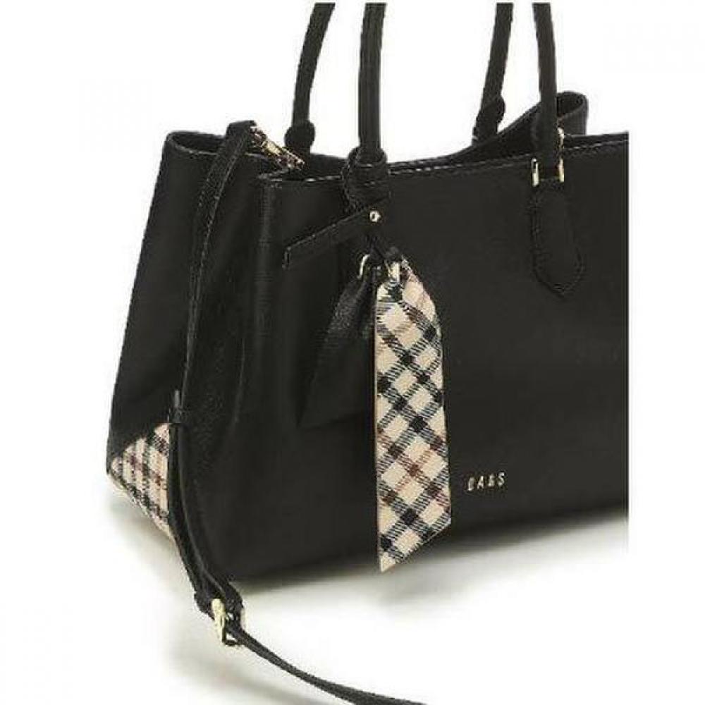 Daks Black Check Color Block Tote Bag Dcba0e122bk
