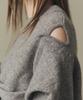 AHWE Twisted Bustier Sweater_Misty Gray