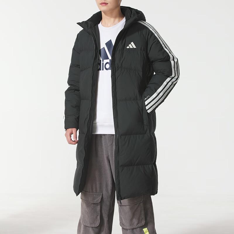 adidas Мужская зимняя спортивная повседневная пуховая куртка с капюшоном KC2498