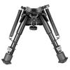 6-9 Inch Swivel Bipod Quick Deploy Notched Legs Pivot Tilt with Built-in Pod-loc (S Lock)