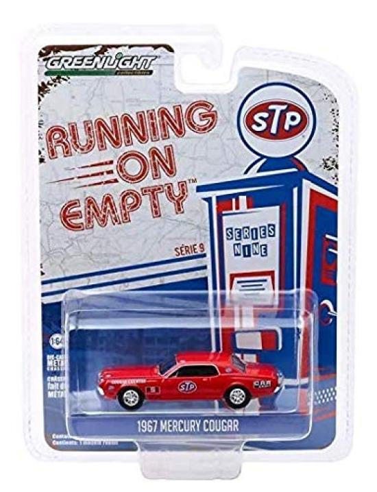 Greenlight Running On Empty Series 9 1967 Mercury Cougar STP Cougar Country Scale 41090-C 164