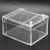 Acrylic Transparent Flameer Reptiles Insect Tank Breeding Box Pets Snakes Turtles Terrarium