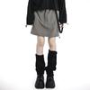 Pile Up Knitted Broken Hole Socks Subculture Mid Tube Socks Elastic Leg Warmers Women  Winter