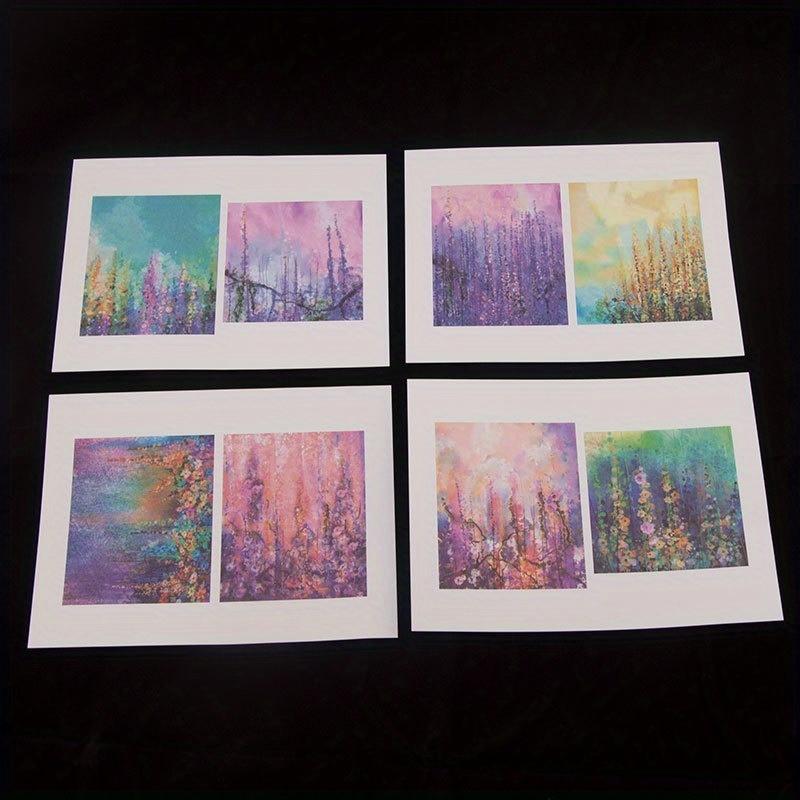 14 Листов Акварельная Бумага для Творчества, Наборы Бумаги, Вырубки, Художественный Фон, Оригами, Скрапбукинг, Изготовление Открыток.