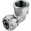 Pex Screw Elbow 16X1/2” Gw