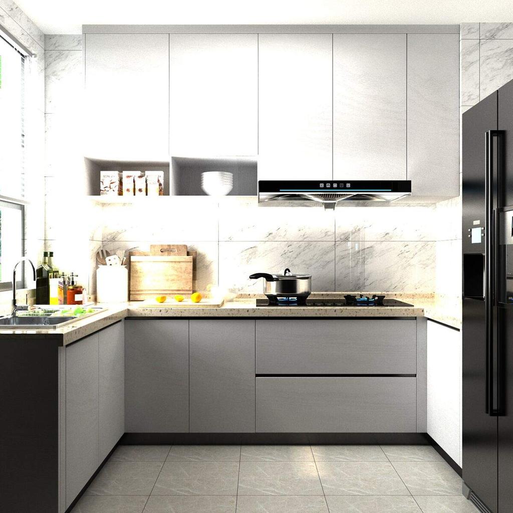 Съемные обои, наклейки, белые обои с текстурой дерева, 40 см x 10 м, настенные наклейки, лист для переделки, термостойкие, водонепроницаемые, для резки, мебельная стена