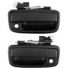 BOXI Exterior Door Handle Front Left & Right Pair with Key Hole - Replacement for 1995-2004 Toyota Tacoma Factory OEM# 79344 79345 69220-35020